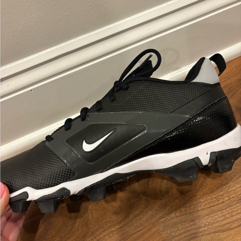 Men's Nike Alpha Menace 4 Shark Football Cleats - Black - Men’s Size 11.5 - Picture 5 of 10